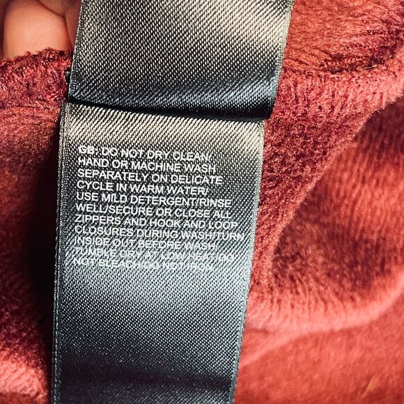 North Face Jacket High And Dry Inner Liner Womens M Soft Fleece Zip Pockets - Picture 8 of 12